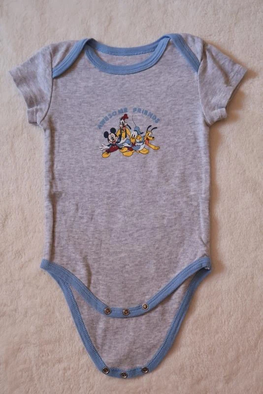 Lot 2 Disney Baby Bodysuits 12/18 Months, New – photo 2